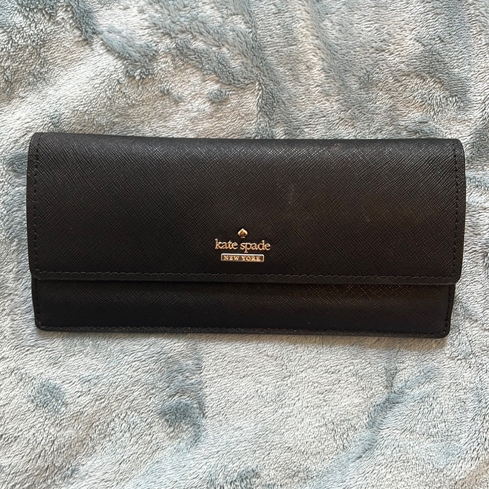 Kate Spade black wallet